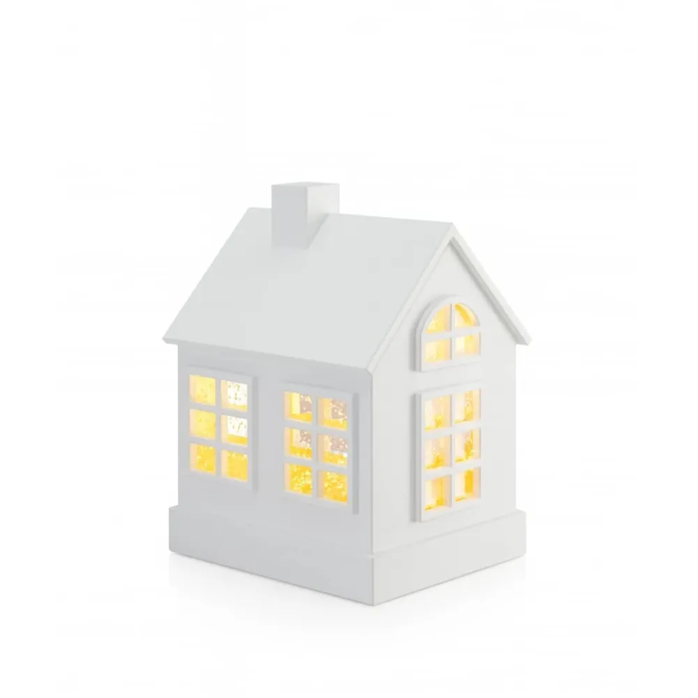 Vessière Cristaux Décoration|Lampes Cristal|Lampe Un Noël à la maison blanc