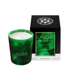 Vessière Cristaux Coupes, Coupelles Et Photophores|Bougies Lalique|Le Cénote, bougie parfumée Lalique