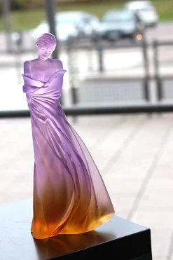 Vessière Cristaux Editions D’Art|Éditions D’Art Cristal|L’hiver en soi mauve ambre daum deville-chabrolle