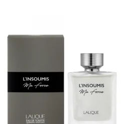 Vessière Cristaux Parfums Lalique Homme|Flacons De Parfum|L’insoumis ma force, eau de toilette lalique