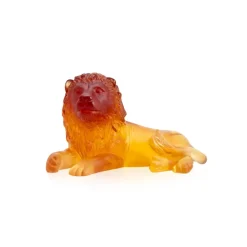 Vessière Cristaux Bestiaire|Animaux Cristal|Lion ambre daum