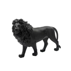 Vessière Cristaux Bestiaire|Éditions D’Art Cristal|Lion sand noir daum