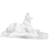 Vessière Cristaux Sculptures Cristal|Sculptures Et Figurines|Lionne Couchée Baillant Rembrandt Bugatti By Lalique 2014 cire perdue
