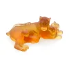 Vessière Cristaux Bestiaire|Animaux Cristal|Lionne et lionceaux daum