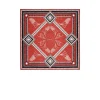 Vessière Cristaux Foulards Baccarat|Louxor carre twill de soie baccarat