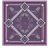Vessière Cristaux Foulards Baccarat|Louxor carre twill de soie baccarat