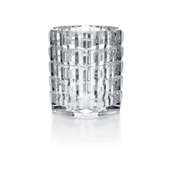 Vessière Cristaux Vases|Vases Cristal Clair|Louxor grand vase bougie baccarat