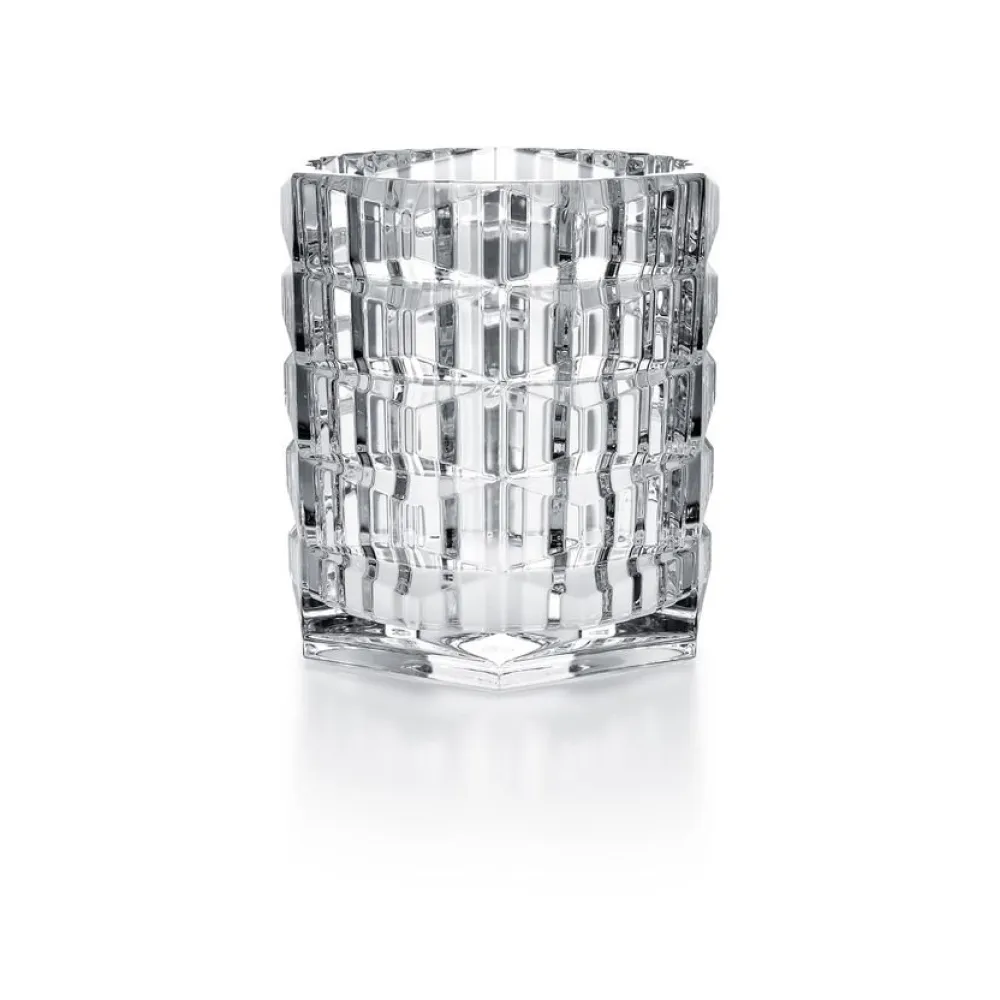 Vessière Cristaux Vases|Vases Cristal Clair|Louxor grand vase bougie baccarat