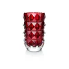 Vessière Cristaux Vases|Vases|Louxor rond vase rouge baccarat