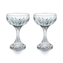 Vessière Cristaux Art De La Table|Coffrets Verres Cristal|Masséna coupe champagne x2 baccarat