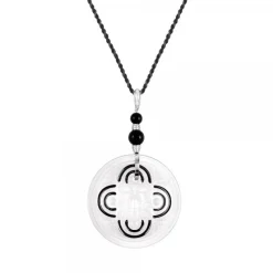Vessière Cristaux Pendentifs Cristal|Pendentifs|Médaille aréthuse lalique