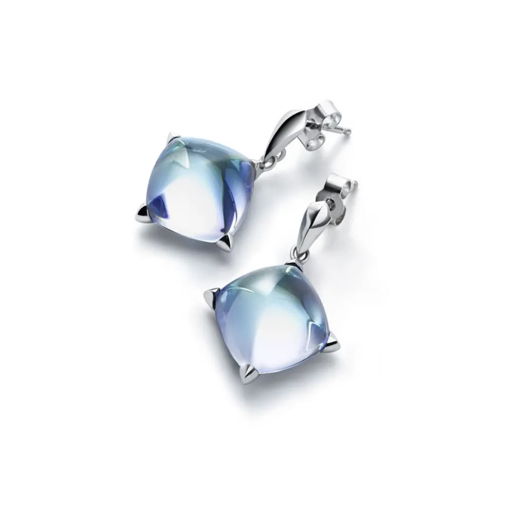 Vessière Cristaux Bijoux|Boucles D’Oreilles Cristal|Médicis boucles d’oreilles tiges baccarat