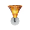 Vessière Cristaux Luminaires|Appliques Cristal|Mille nuits applique ambre tulipe Baccarat