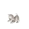 Vessière Cristaux Figurines Miniature Cristal|Bestiaire|Mini chaton joueur gris daum