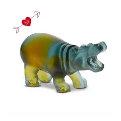 Vessière Cristaux Animaux Cristal|Bestiaire|Mini hippopotame daum