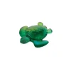 Vessière Cristaux Figurines Miniature Cristal|Animaux Cristal|Mini tortue de mer verte Daum