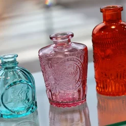Vessière Cristaux Vases Cristal Couleur|Vases|Mini vase en verre turquoise N°4