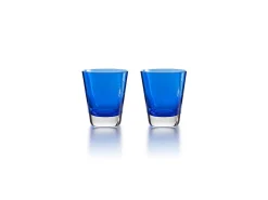 Vessière Cristaux Art De La Table|Verre Cristal Couleur|Mosaïque – gobelet bleu x2 baccarat