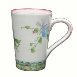 Vessière Cristaux Lunéville|Mug vent de fleurs