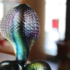 Vessière Cristaux Editions D’Art|Bestiaire|Naja cobra Daum