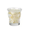 Vessière Cristaux Coupes, Coupelles Et Photophores|Bougies Lalique|Océans « édition or », bougie parfumée cristal lalique