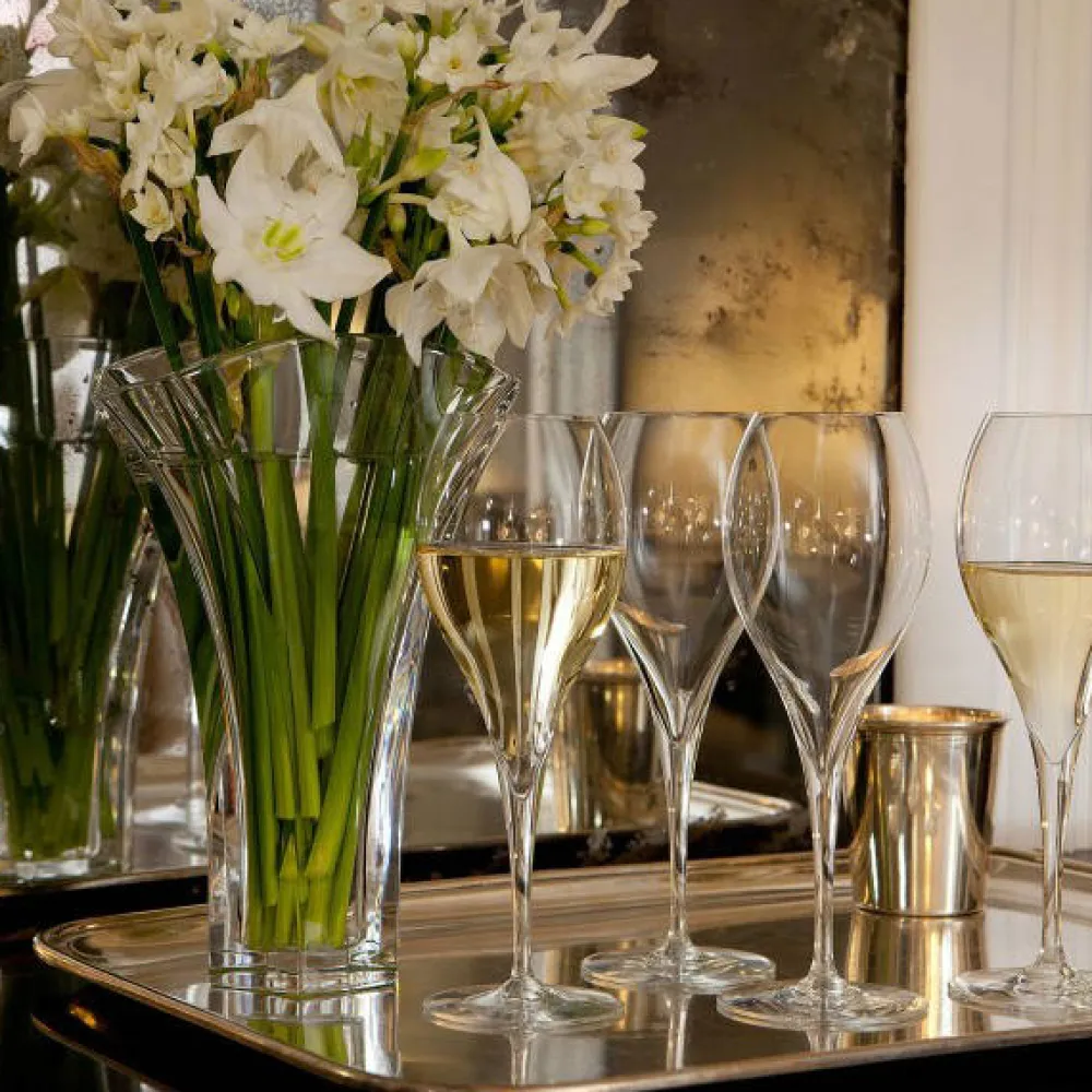 Vessière Cristaux Art De La Table|Coffrets Verres Cristal|Oenologie flûte champagne x2 baccarat