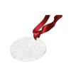 Vessière Cristaux Sculptures Et Figurines|Ornements Cristal|Ornement de Noël 2024, Lierre incolore Lalique