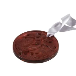 Vessière Cristaux Sculptures Et Figurines|Ornements Cristal|Ornement de noël 2021, merles et raisins lalique