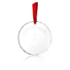 Vessière Cristaux Décoration|Ornements Cristal|Ornement de Noël cristal Joyeux Noël 2025
