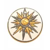 Vessière Cristaux Décorations De Noël|Ornements Cristal|Ornement Noël Soleil Lunaire Boggio Émaux de Longwy