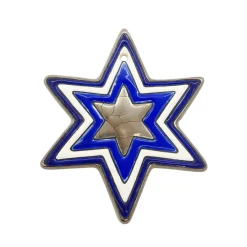 Vessière Cristaux Décorations De Noël|Ornements Cristal|Ornement Étoile de Noël Émaux de Longwy