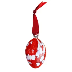 Vessière Cristaux Sulfures, Presse-Papiers|Décoration|Ornement œuf de Pâques cristal de Lorraine