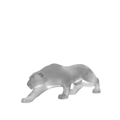 Vessière Cristaux Bestiaire|Animaux Cristal|Panthère grise pm daum