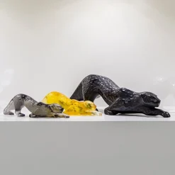 Vessière Cristaux Bestiaire|Animaux Cristal|Panthère zeila lalique