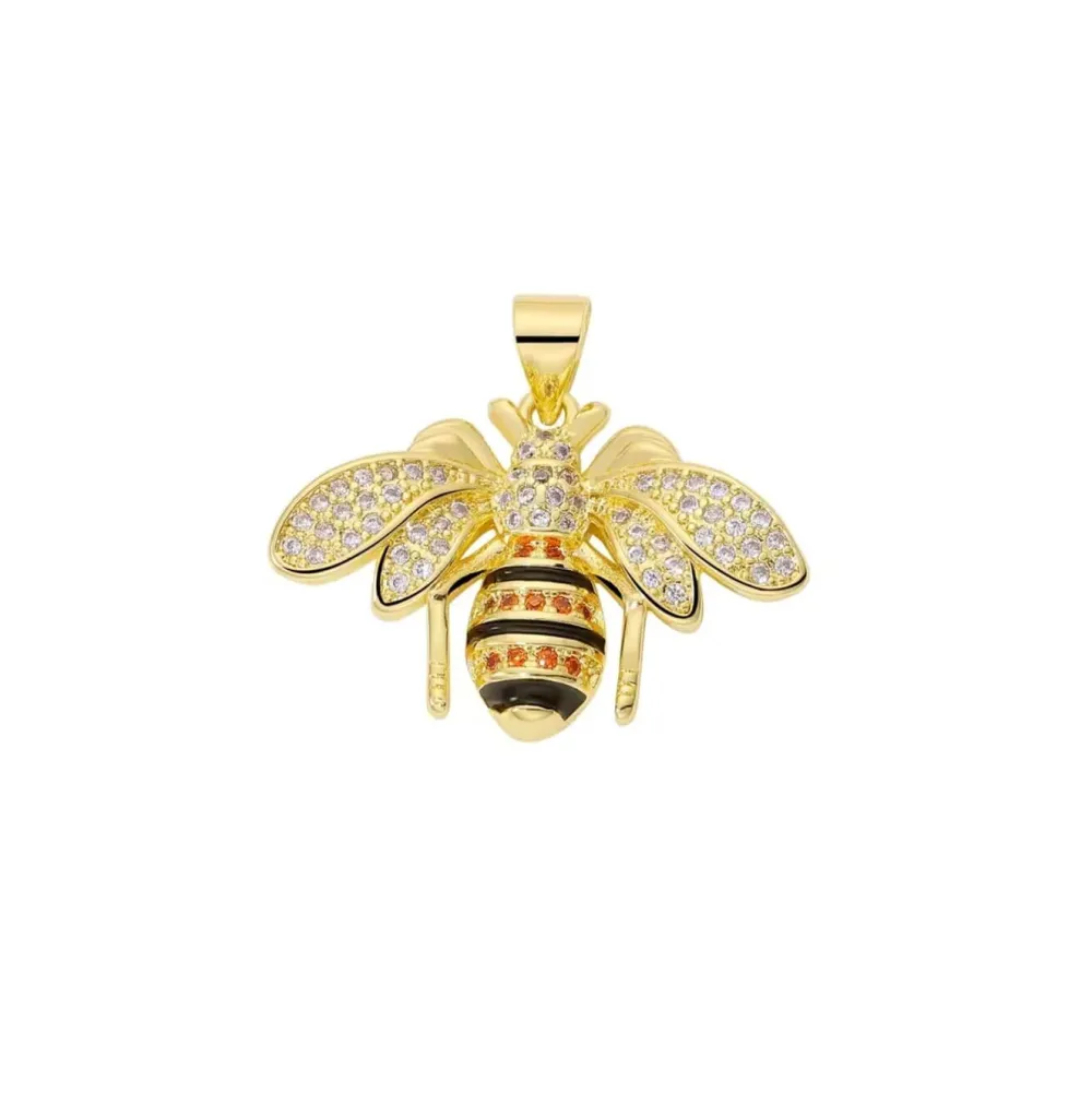 Vessière Cristaux Pendentifs Cristal|Pendentifs|Pendentif abeille cristaux