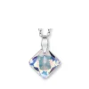 Vessière Cristaux Pendentifs Cristal|Pendentifs|Pendentif carré irisé swarovski®