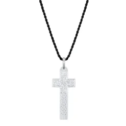 Vessière Cristaux Bijoux|Pendentifs Cristal|Pendentif croix st matthew lalique