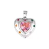 Vessière Cristaux Pendentifs Cristal|Pendentifs|Pendentif cœur princesse cristal