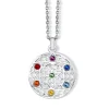 Vessière Cristaux Pendentifs Cristal|Pendentifs|Pendentif fleur chakra cristaux swarovski®