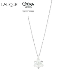 Vessière Cristaux Pendentifs Cristal|Pendentifs|Pendentif fleur de neige lalique