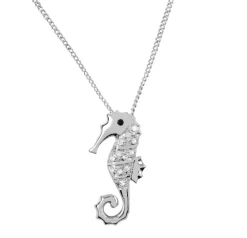 Vessière Cristaux Pendentifs Cristal|Pendentifs|Pendentif hippocampe cristaux swarovski®
