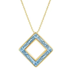 Vessière Cristaux Pendentifs Cristal|Pendentifs|Pendentif losange Bacchantes Lalique