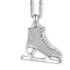 Vessière Cristaux Pendentifs Cristal|Pendentifs|Pendentif patins cristaux swarovski®