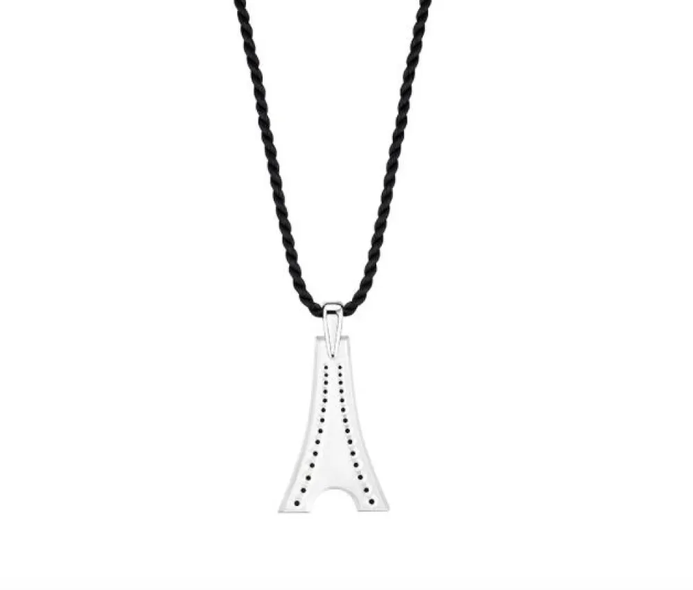 Vessière Cristaux Pendentifs Cristal|Pendentifs|Pendentif tour eiffel lalique