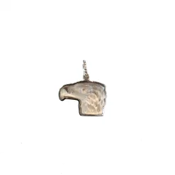 Vessière Cristaux Pendentifs Cristal|Pendentifs|Pendentif tête aigle lalique