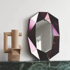 Vessière Cristaux Miroir|Petit Miroir cristal diamant bourgogne Reflections Copenhagen