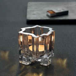 Vessière Cristaux Coupes, Coupelles Et Photophores|Photophores, Bougeoirs Cristal|Photophore hikari cristal nachtmann