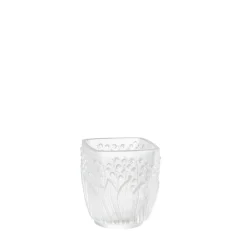 Vessière Cristaux Coupes, Coupelles Et Photophores|Photophores, Bougeoirs Cristal|Photophore muguet lalique