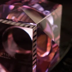 Vessière Cristaux Bougeoir|Coupes, Coupelles Et Photophores|Photophore Ophelia rose noir Reflections Copenhagen