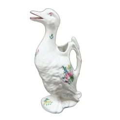 Vessière Cristaux Lunéville|Pichet canard reverbere